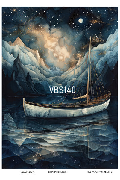 LİNEART Vbs140 Model Navy Blue Series - Sea Pattern, 30*42 cm Brass Decopage ...