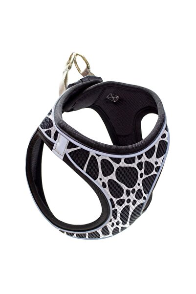 Mita Pet Mita Air Mesh Kedi Köpek Göğüs Tasması Çift Reflektörlü, Terletmeyen Dalmaçyalı / dalmation S