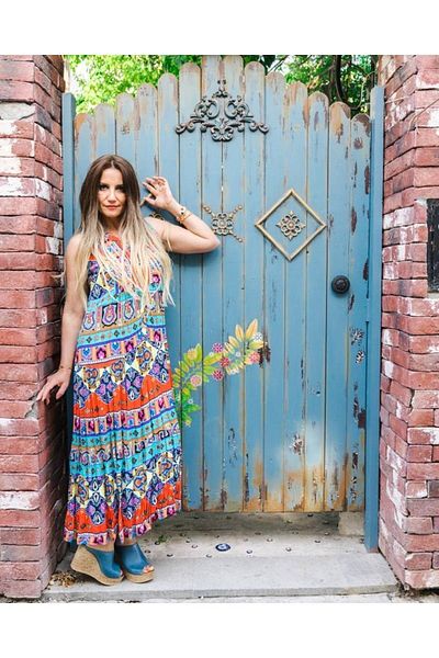 Mrmemo Cotton Viscose Yeast Dress