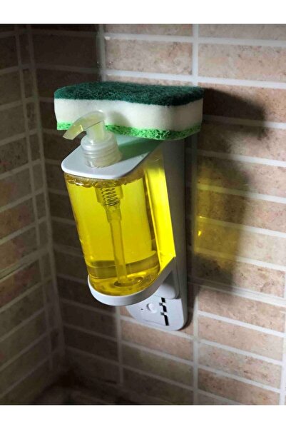 Şeker Portakalım Duvara Monte Mutfak Sıvı Sabunluk Deterjanlık