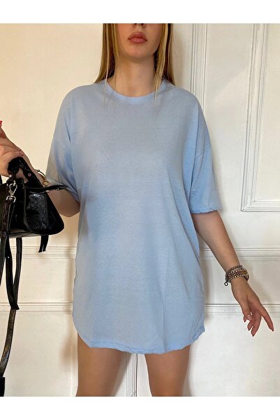 EYAX MODA Μπλουζάκι UNISEX Oversize Crew Neck