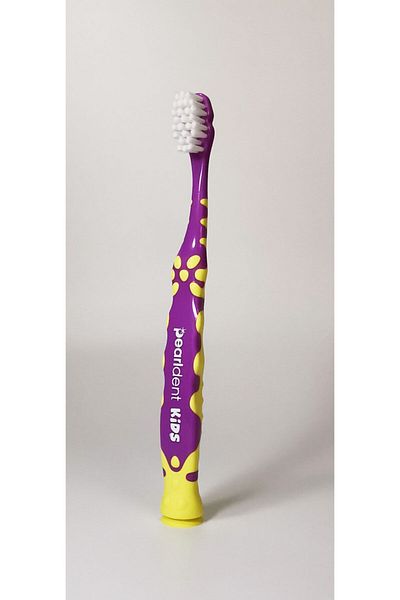 Pearldent Kids 3-7 Years Children's Toothbrush Extra Soft (with lid)