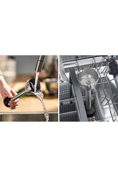 Bosch Premium Serie 6 4lü Paslanmaz Çelik Bıçak 10yıl Motor Garantili 1200 W El Blender Seti