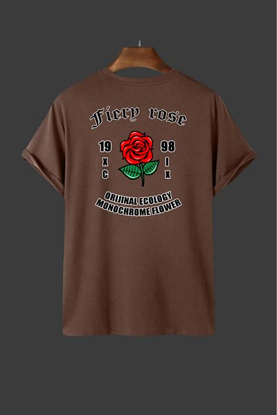 Evomind 1 T-shirt για αγορές 5 και άνω στο καλάθι - Unisex Fierp Rose printed T-shirt