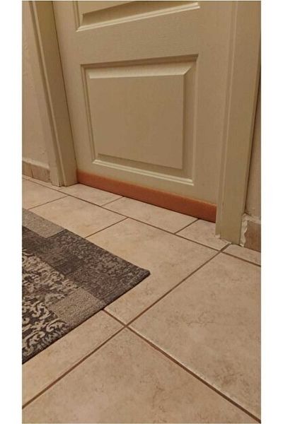 Şeker Portakalım 1 Piece Beige Snap-on Under Door Cold Air Cutter Heat Insulation Isolation Sponge