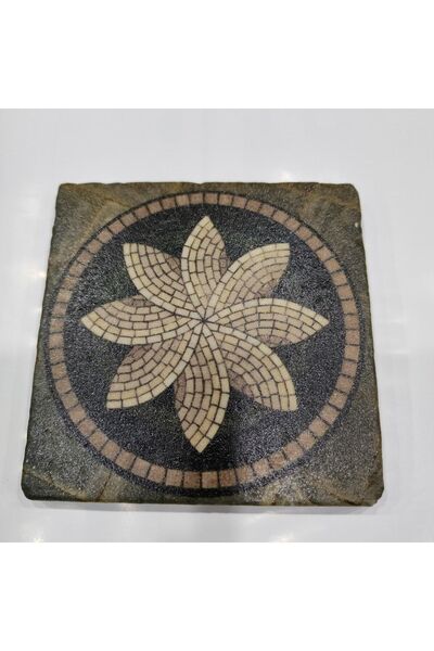 Şeker Portakalım Dekoratif Figürlü Doğal Taş Banyo Gider Kapağı Süsü Tekli 10...