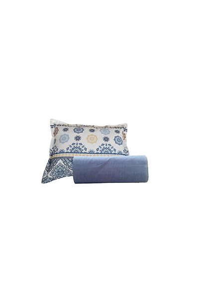 GÜLLÜCE HOME SINGLE PERSON SHEET SET-RUBBERED-COTTON POLYESTER