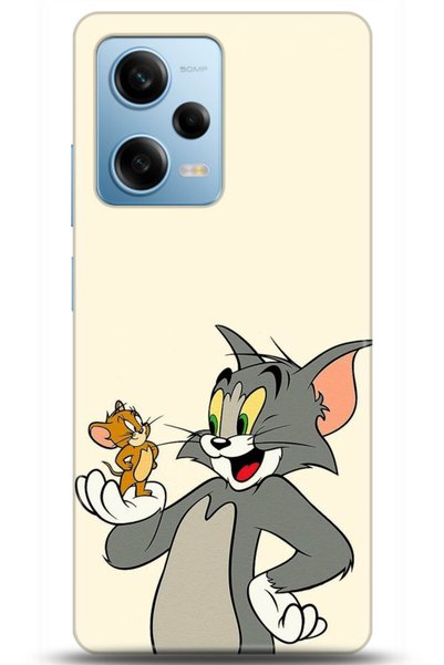 adveksiyon حافظة هاتف Xiaomi Redmi Note 12 5G مطبوعة بدقة HD - مؤسسة متتبع 5030