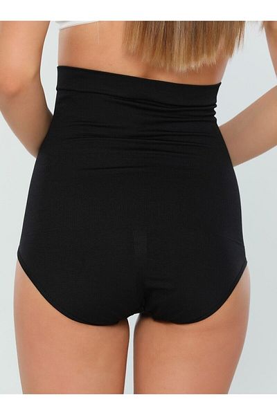 FİTFORMGİYİM Women's Black Recovery Pantyhose Slip Corset