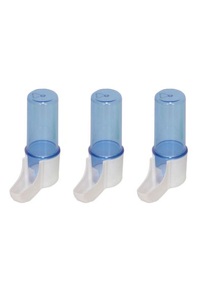 Ti-Sert Blue Finger Drinker - 7 Cm, 20ml Capacity, 3 Pieces
