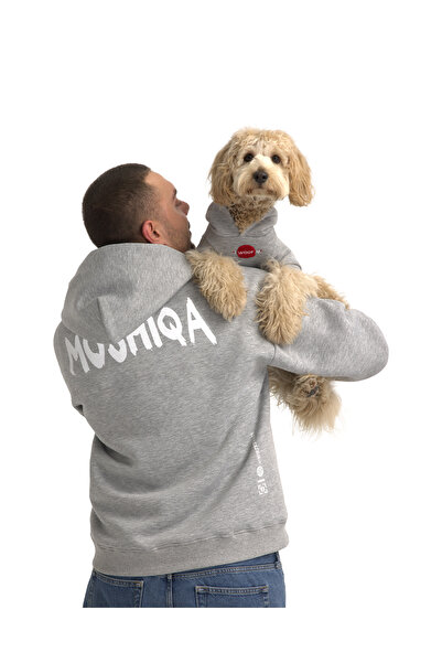 I Woof You Gri Ceket