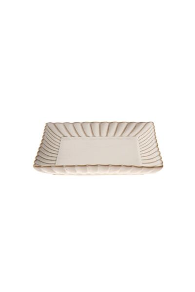 Jumbo Sashimi Square Plate 20 cm