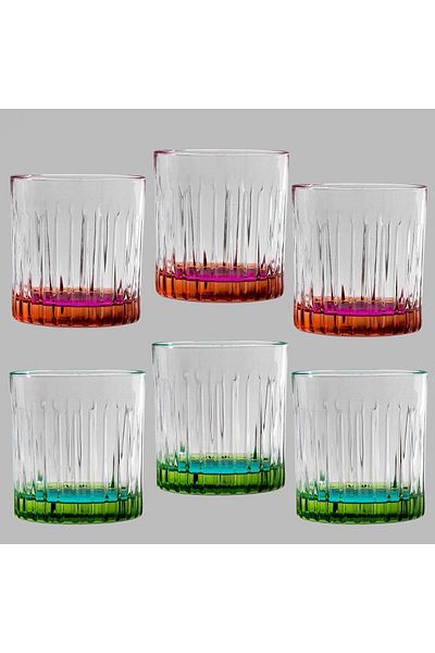 Jumbo Rcr Pedro&Rosa Whiskey Glass Set of 6 360 ml