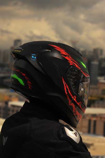 Nexx Y.100R NIGHT RIDER MAT SİYAH KASK
