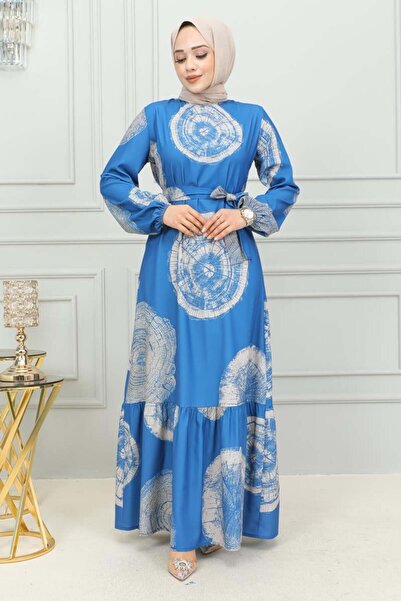 TESETTÜR MÜJDE MERVE Φόρεμα με σχέδιο Aerobin - Κομψό και άνετο