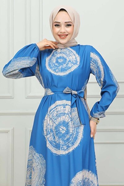 TESETTÜR MÜJDE MERVE Φόρεμα με σχέδιο Aerobin - Κομψό και άνετο