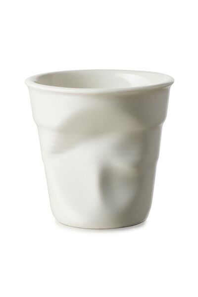 REVOL Froisse Beyaz Espresso Bardağı 80 Ml