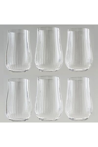 Jumbo Tulipa Tumbler 350 Ml Optikli Bardak Takımı
