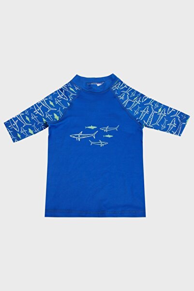 SLIPSTOP Jaws 50+ UPF Uv Korumalı T Shirt Erkek Çocuk T SHİRT ST2432000010