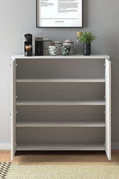 Monte Sehpa Cube Çok Amaçlı Dolap Kahve köşesi