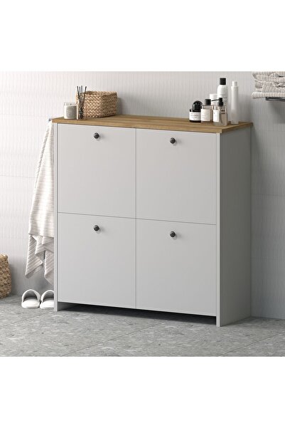 Monte Sehpa Cube Banyo Dolabı Çok Amaçlı Dolap