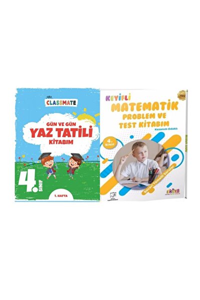 Okyanus Yayınları 4. Sınıf Gün Ve Gün Yaz Tatili Kitabım Ve Matematik Problem...