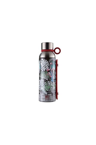 BUGATTI 1500Ml Stainless Steel Thermos - La Ville Patterned and Handled