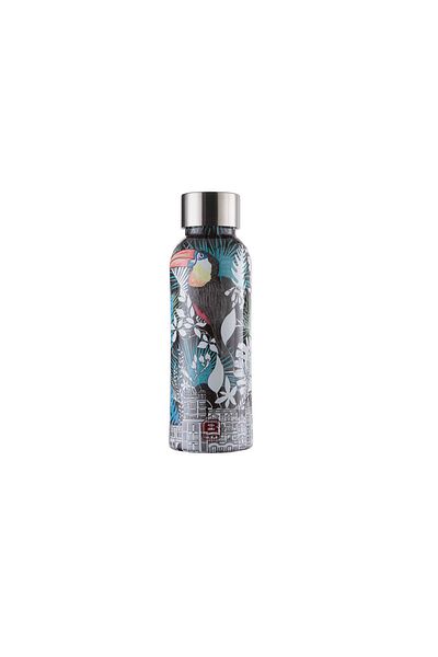BUGATTI Stainless Steel Patterned Twin Thermos - La Ville, 1500Ml