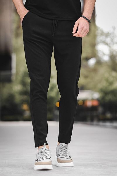 Oksit بنطال رياضي رجالي من Geary Lycra ذو قصة ضيقة وأرجل ضيقة