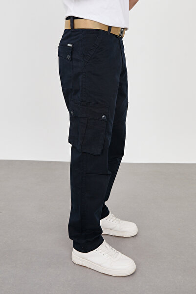 FRANKNESS JNS Новий сезон чоловічі штани-карго - зручний крій, еластична габардинова тканина