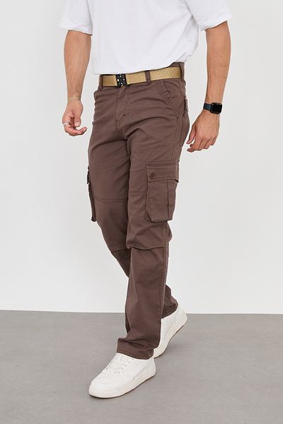FRANKNESS JNS Ανδρικό παντελόνι Cargo Relaxed Cut ύφασμα Lycra Gabardine Νέα σεζόν