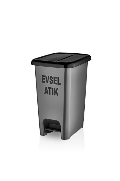 CEYMOP PROFESSIONAL Slim Pedallı Evsel Atık Çöp Kovası 50 Lt