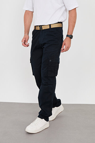 FRANKNESS JNS Новий сезон чоловічі штани-карго - зручний крій, еластична габардинова тканина