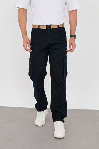 FRANKNESS JNS New Season Men's Cargo Pants - Relaxed Fit, Lycra Gabardine Fabric