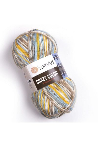 Yarnart Νήμα πλεξίματος Crazy Color Marbled Hand 180