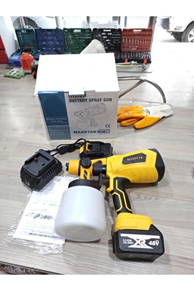 asurgumus Şarjlı Boya Dabancasi Çift Batarya Güçlü