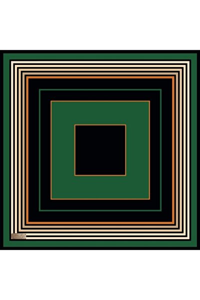 LA BOUTIQUE Φουλάρι από βότανα και βότανα 1523-01 - 90x90