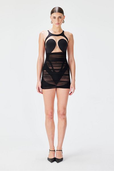 IAMNOTBASIC Black Revenge Dress