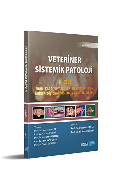 Nobel Tıp Kitabevi Veteriner Sistemik Patoloji II. Cilt - 6. Baskı