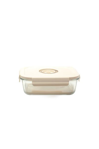 Bigatti 1.040 ml Cream Vacuum Storage Container