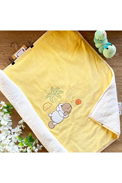 Renkli Puset بطانية أطفال شتوية مخملية - خروف سميك ومطلي بالصوف