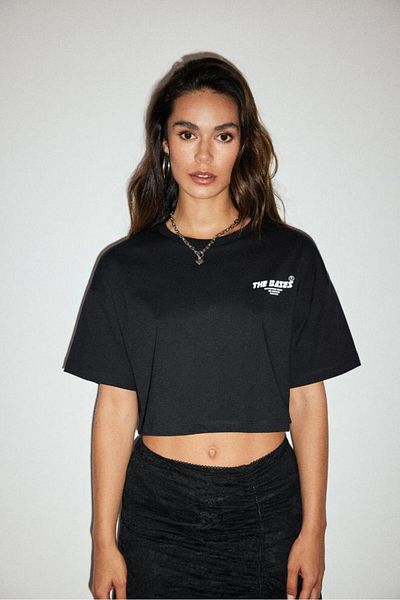 Bases Τυπωμένο μπλουζάκι Oversize Crop