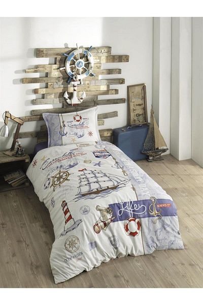 Zeynep Tekstil Clasy Single Duvet Cover Set - 100% Cotton Ranforce