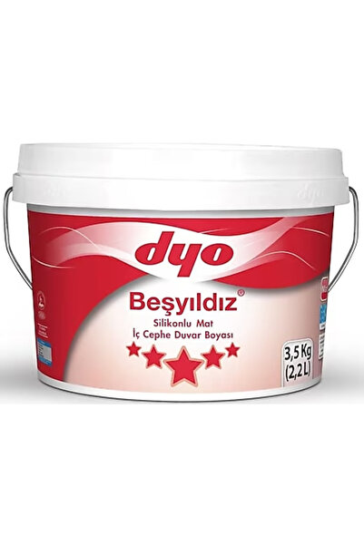 Dyo BEŞYILDIZ SİLİKONLU BEYAZ İÇ 3,5 KG