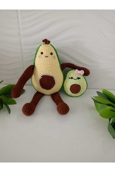 Penguen Avocado Toys - Hand Knitted