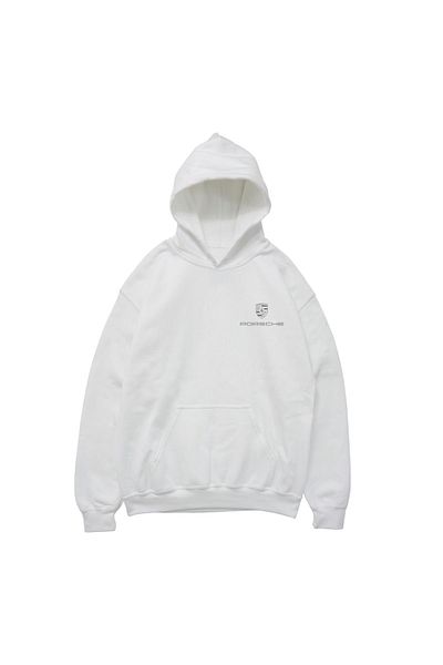 Lora Benvito Porsche 911 Carrea 4 GTS - White Oversize Hoodie