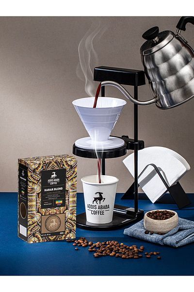 Addis Ababa Coffee Harar Blend 250 GrCoffee & Coffee Brewing Equipment