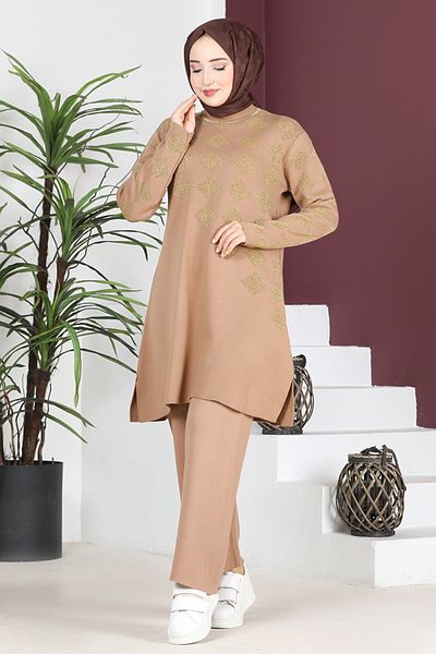 ModaMerve لاتيه تريكو مزيج مزدوج - MSL1702