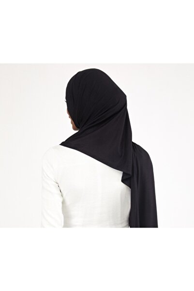 Differenza Μαύρο χτενισμένο βαμβακερό σάλι