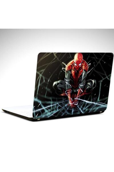Dekolata Spiderman Ağlar Laptop Sticker